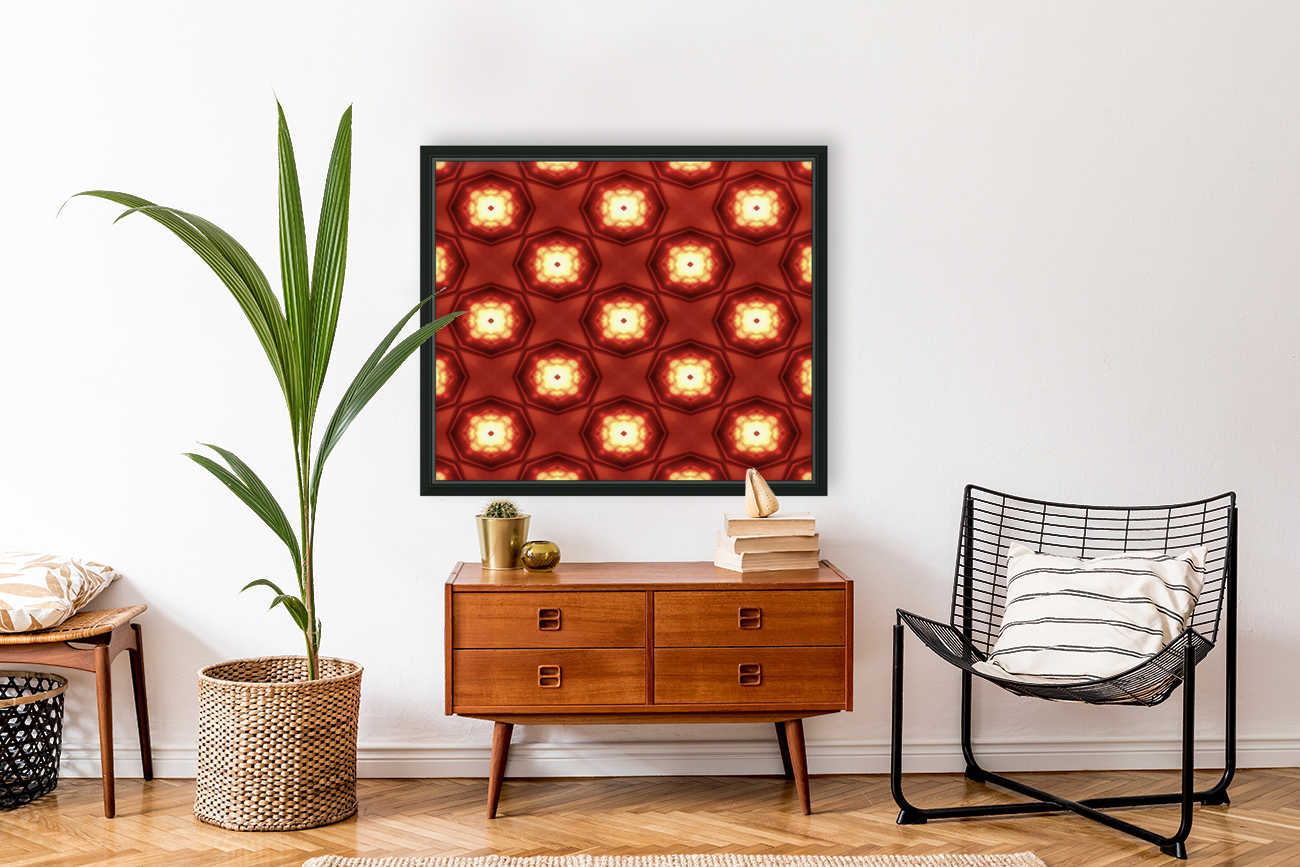 Fiery red Reproduction