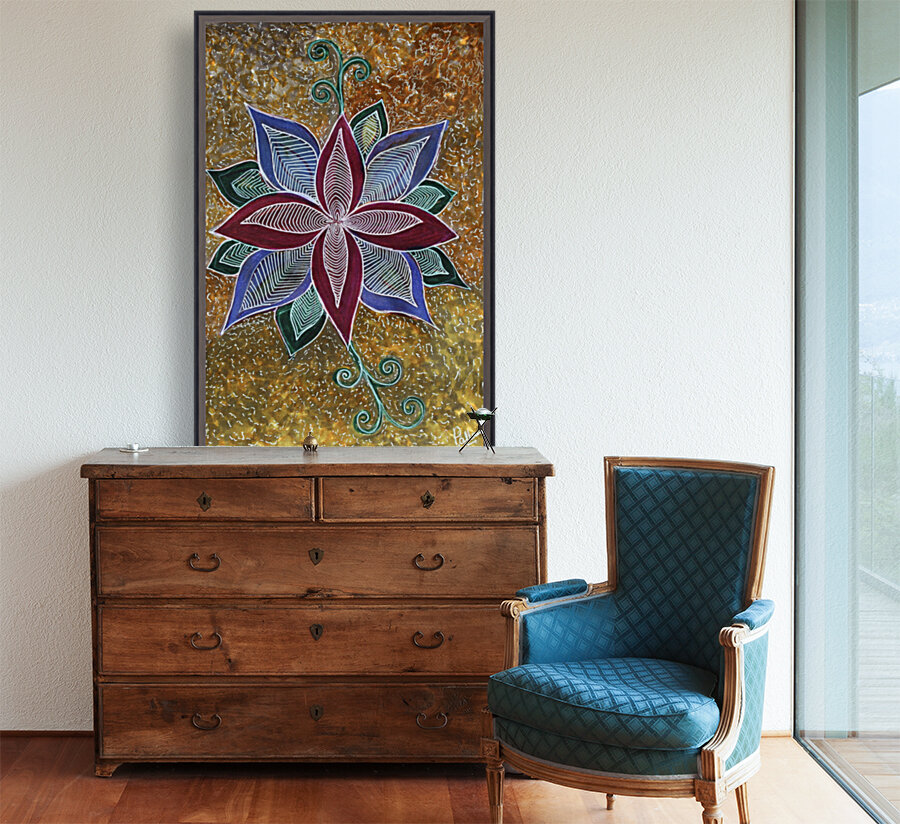 GoldenBackground Reproduction