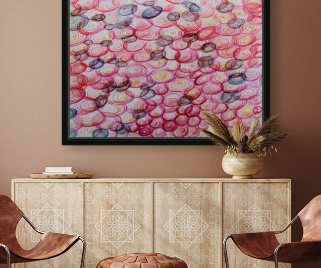 COLORFUL SPIRALS Reproduction