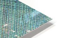 Greenblocks HD Metal print