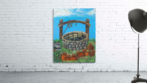 A lonely well Wall Preview