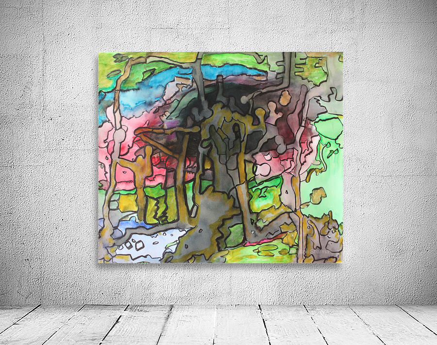 Abstractforest Wall Preview