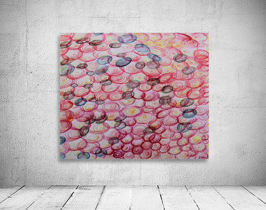 COLORFUL SPIRALS Wall Preview