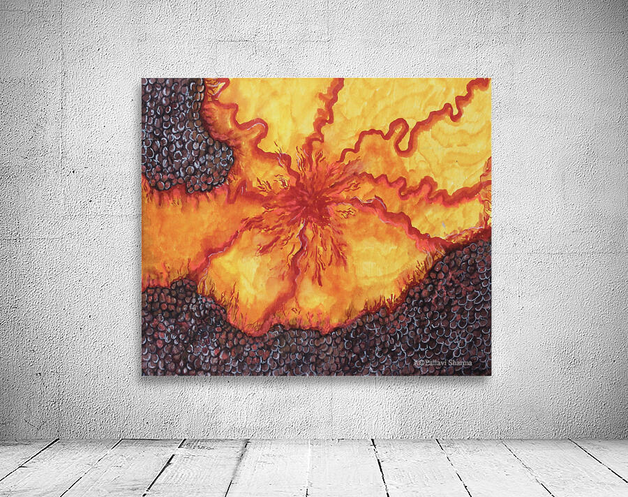 Volcano Wall Preview
