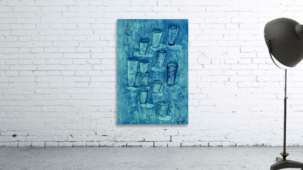 Falling glasses Wall Preview