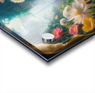 a stunning cinematic illustration of a rainy day Acrylic print