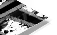 BLACK & WHITE LOVE HD Metal print