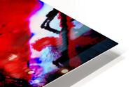 BRIGHT RED LIPS HD Metal print