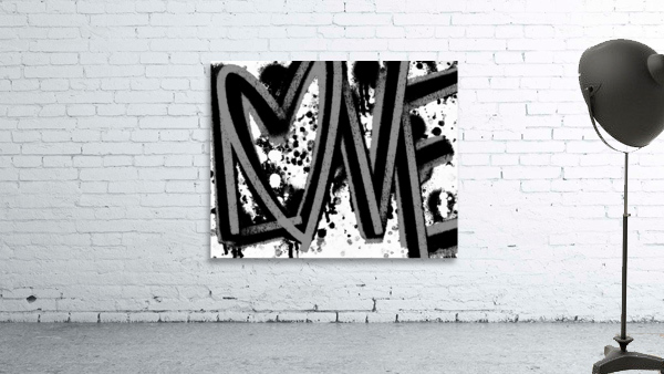 BLACK & WHITE LOVE Wall Preview