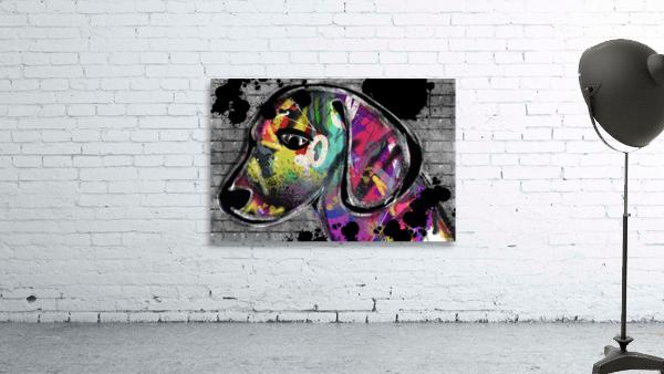 GRAFFITI DOG Wall Preview