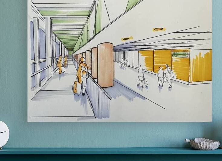 Airport Color by Alexander Benedetti