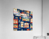 background mid century modern Acrylic Print