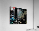 Flower Abstract desenho Acrylic Print