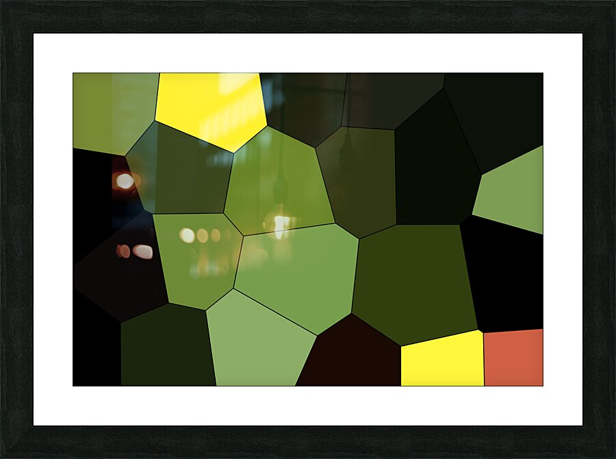 mosaic structure background tile Picture Frame print