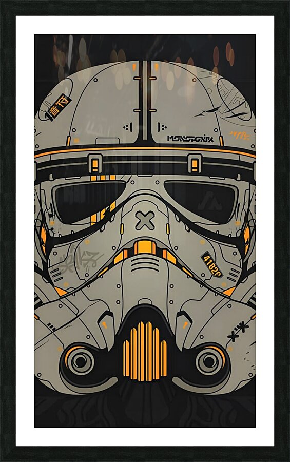 Stormtrooper Picture Frame print