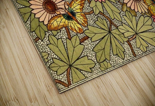 flower butterfly cubism mosaic Hannah99 puzzle