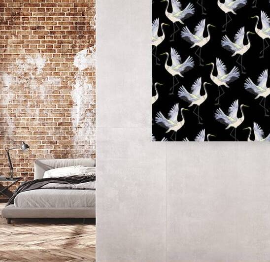 crane pattern Reproduction