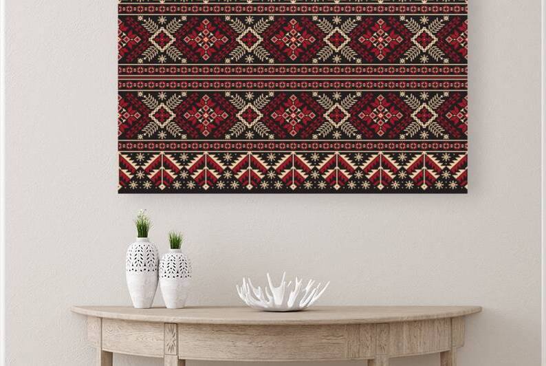 ukrainian folk seamless pattern ornament by Hannah99