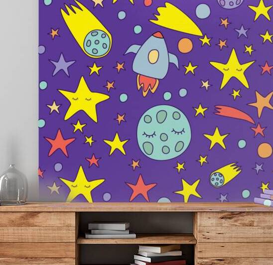 card with lovely planets by Hannah99