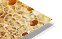 top view honeycomb HD Metal print