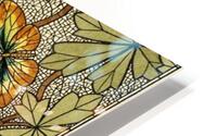 flower butterfly cubism mosaic HD Metal print