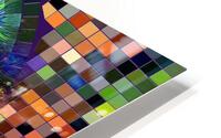 mosaic kaleidoscope form pattern HD Metal print