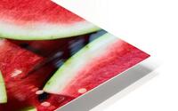 Watermelon fruit green red HD Metal print