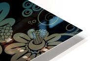 Flower Abstract desenho HD Metal print