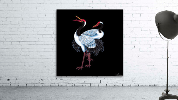 crane bird Wall Preview