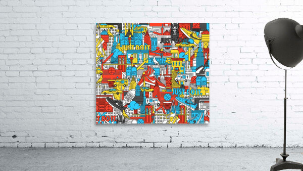 Just Do It Pattern Wall Preview