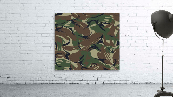 Camouflage pattern fabric Wall Preview