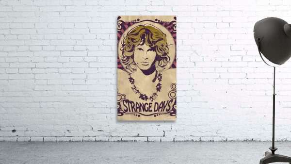 Jim Morrison psychedelic Wall Preview