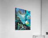 Galactic flowers Acrylic Print