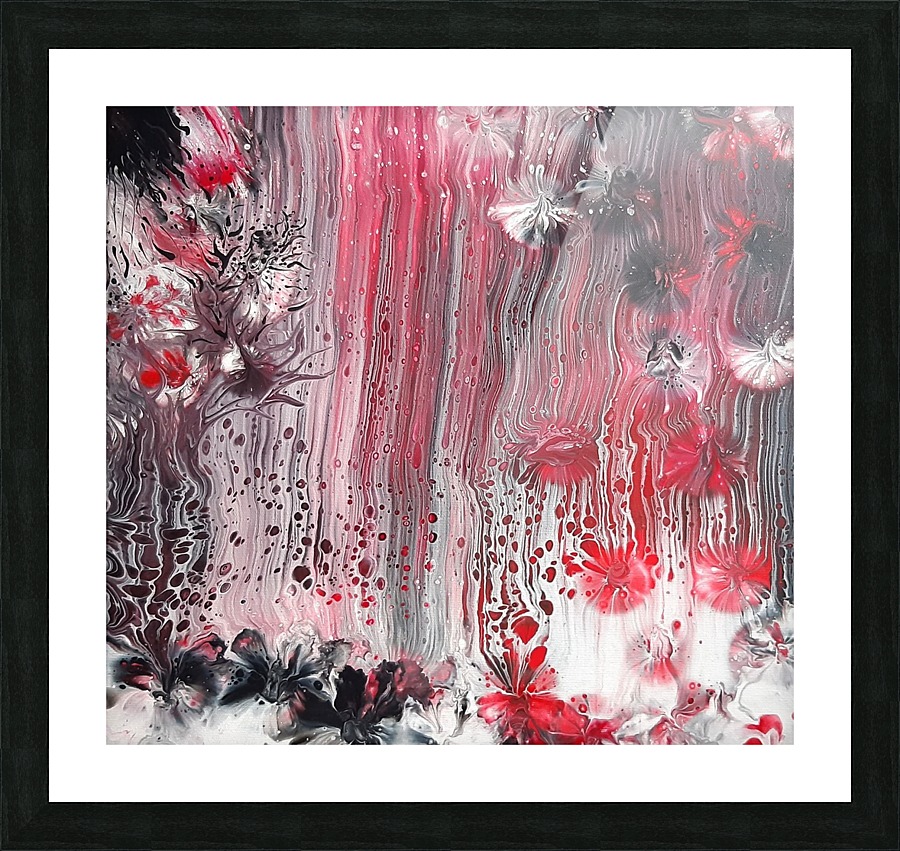  Red forest Picture Frame print