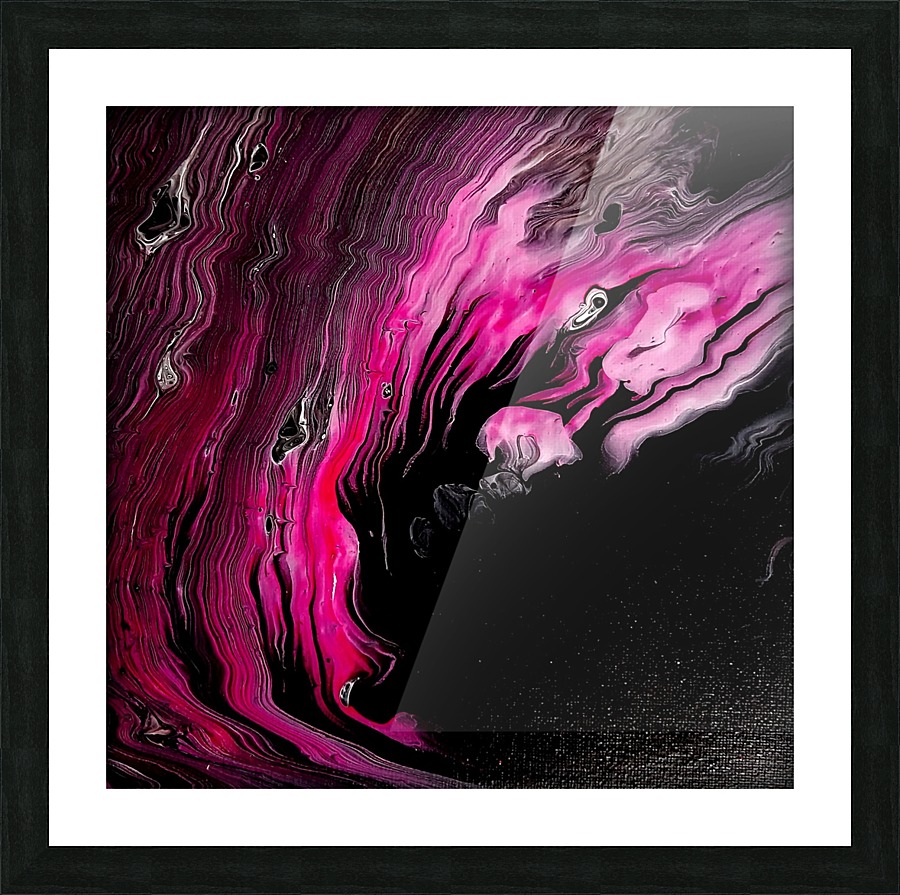 Magenta calling Picture Frame print