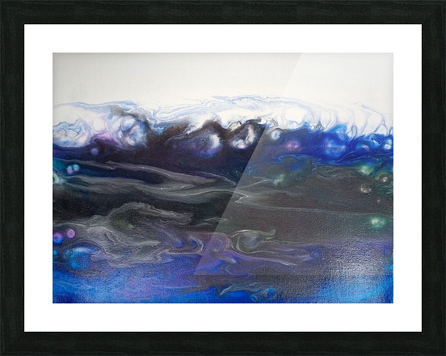 Waves Picture Frame print