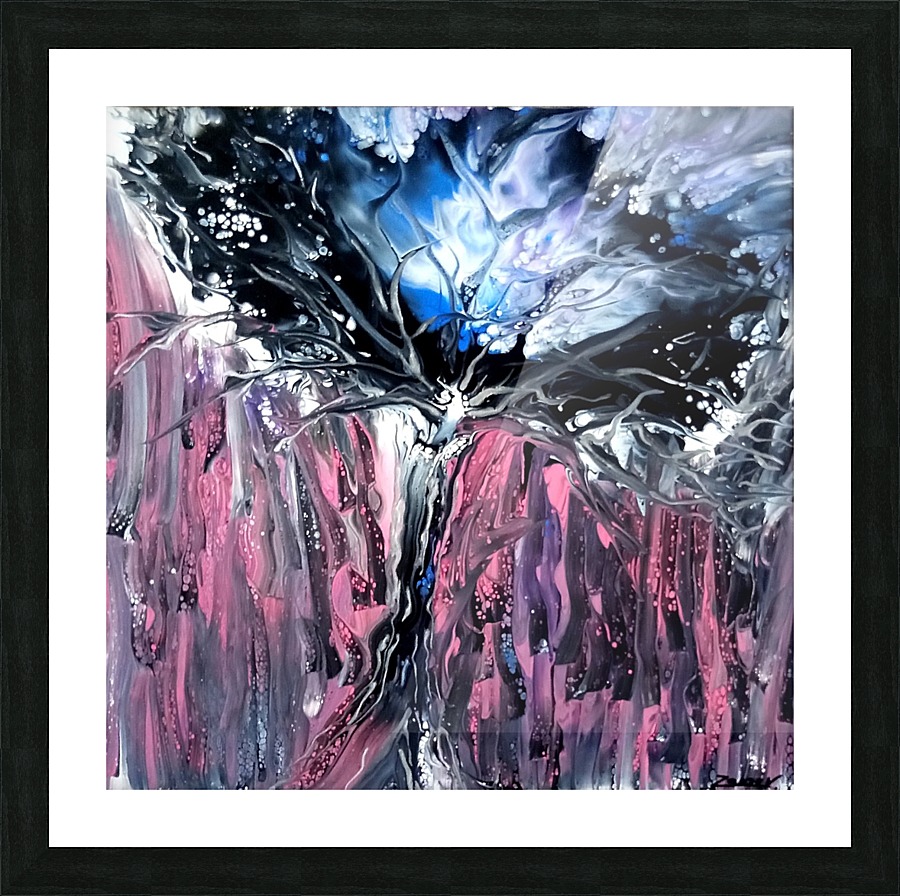 A fairy tree Picture Frame print