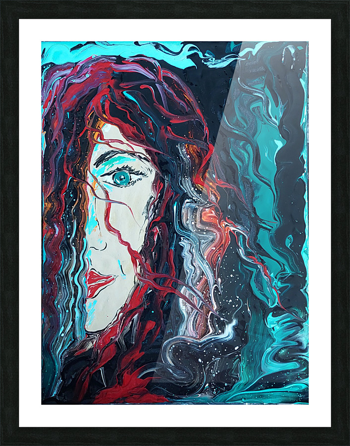 Corazon Espinado Picture Frame print