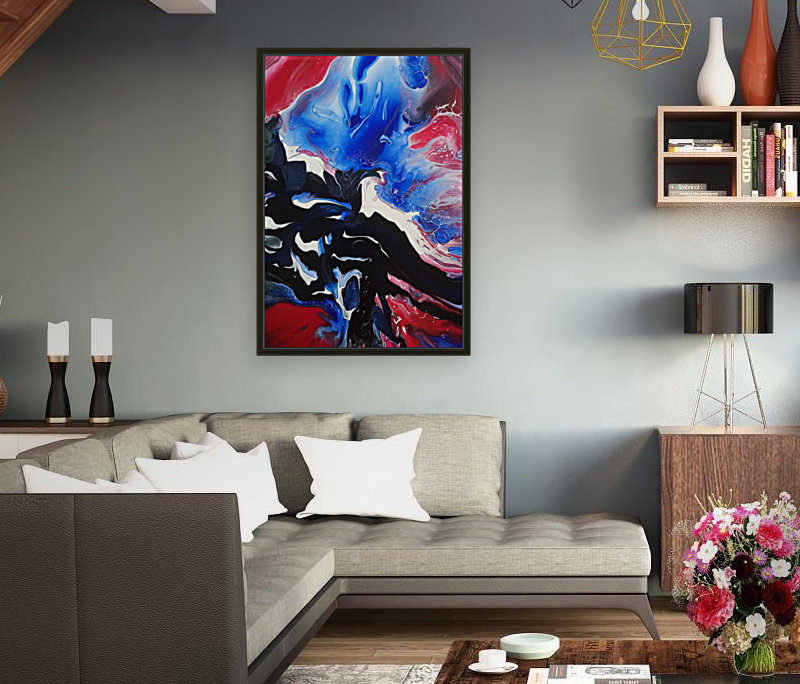 Blue rose Reproduction