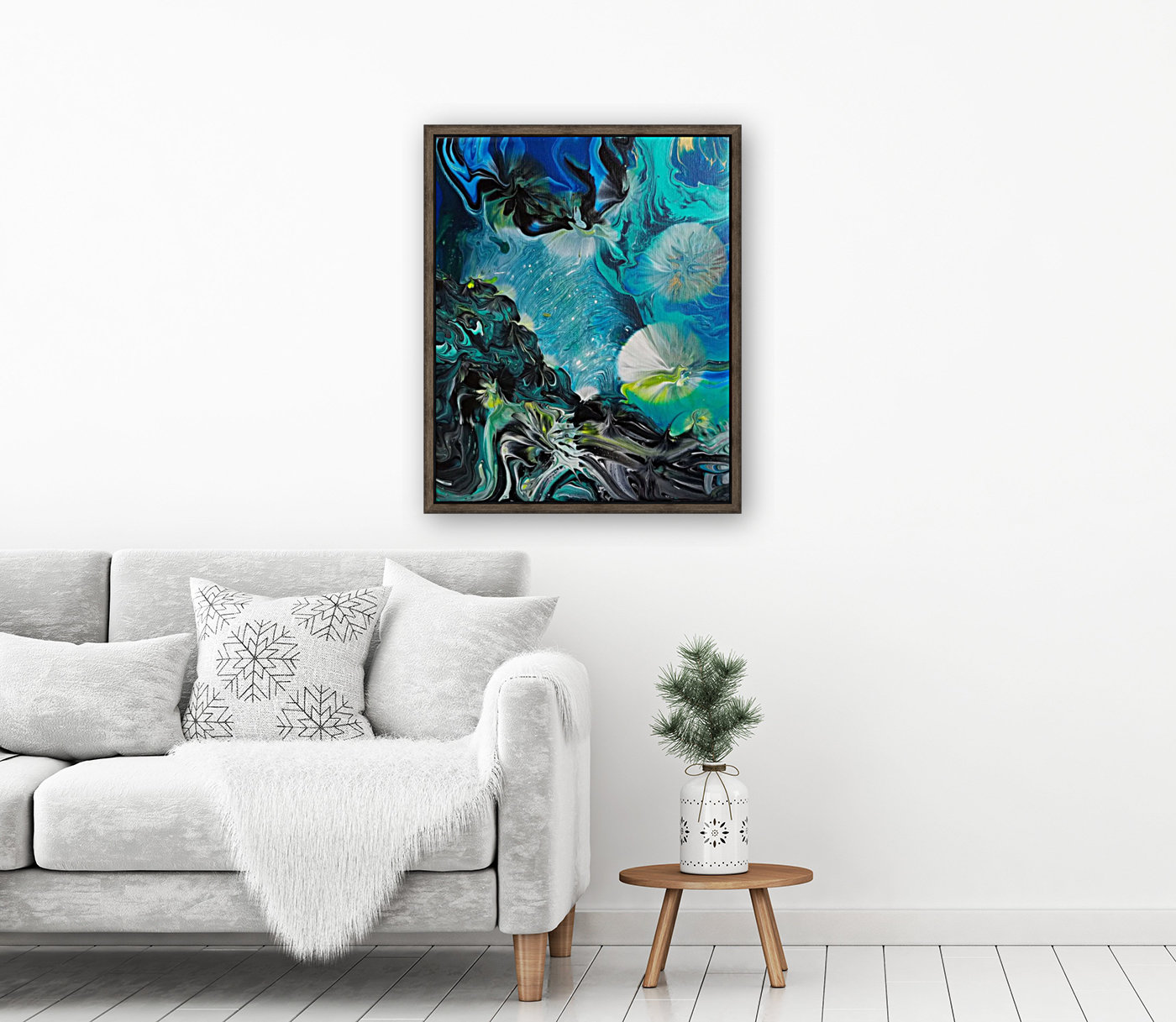 Galactic flowers Reproduction