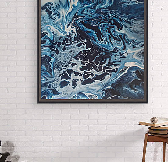 Blue motion by Vanja Zanze