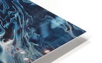 Blue motion HD Metal print
