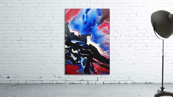 Blue rose Wall Preview