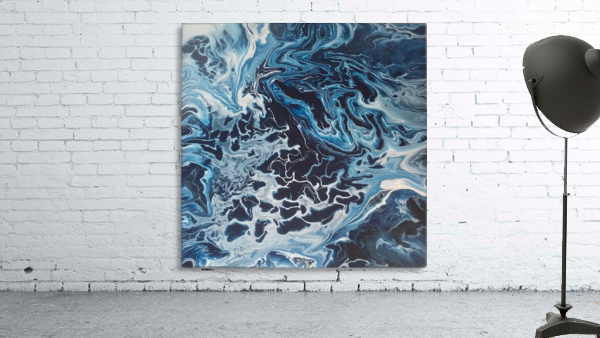 Blue motion Wall Preview