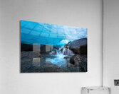 Melting flow Acrylic Print