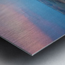 Red spire Metal print