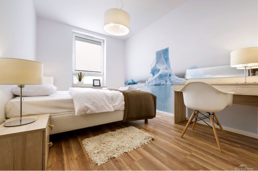 White Monument Mural print