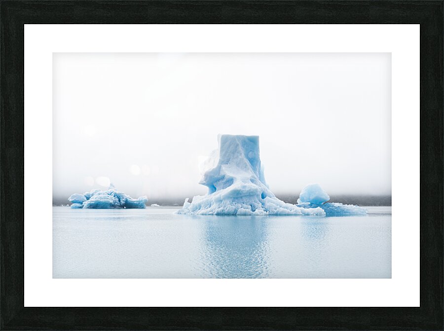 White Monument Picture Frame print