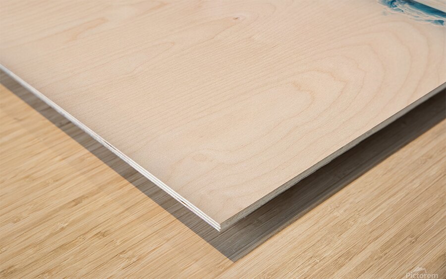 White Monument Wood print