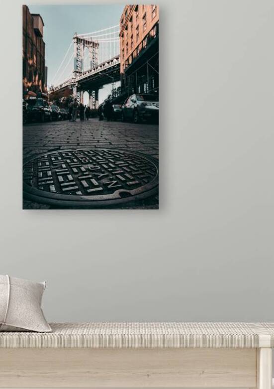 Manhattan Bridge from the DUMBO Waterfront by Samuel Choy